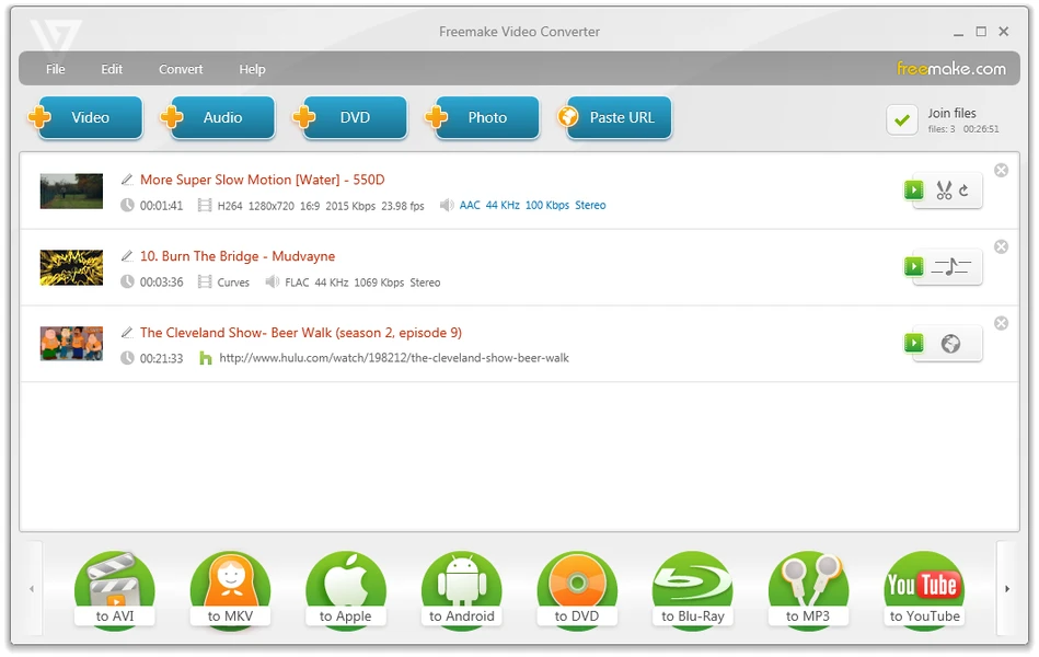 Freemake Video Downloader / Audio Converter